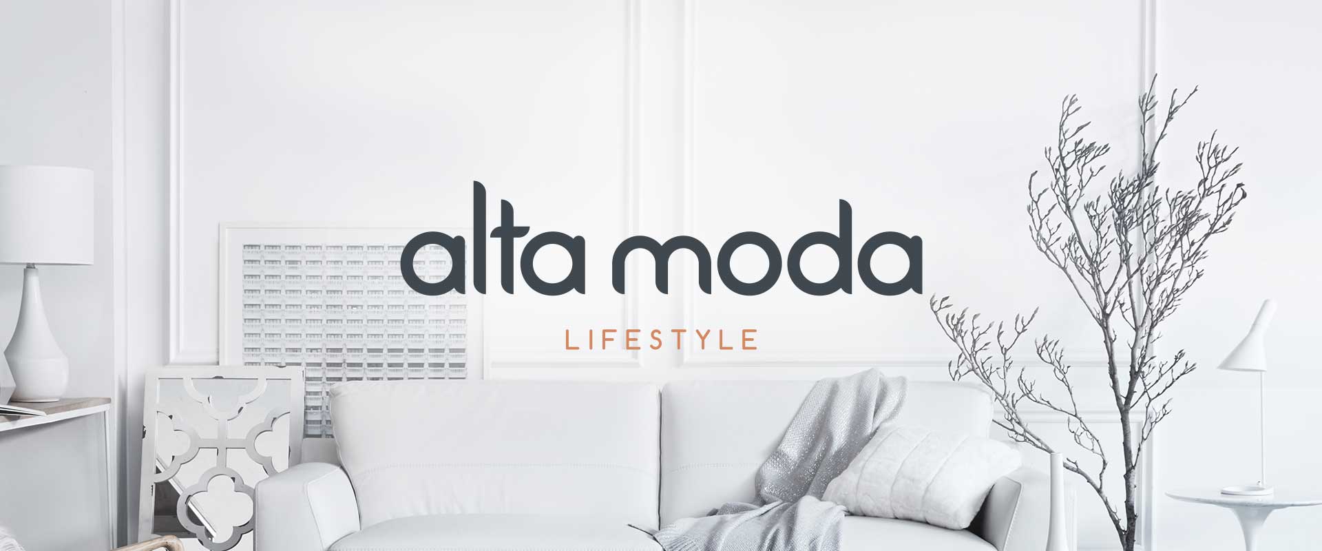 Website Design, Online Catalogue & EDM Design for luxury brand of homewares and furniture, Alta Moda Lifestyle by Grays eCommerce in Sydney Australia, image 01