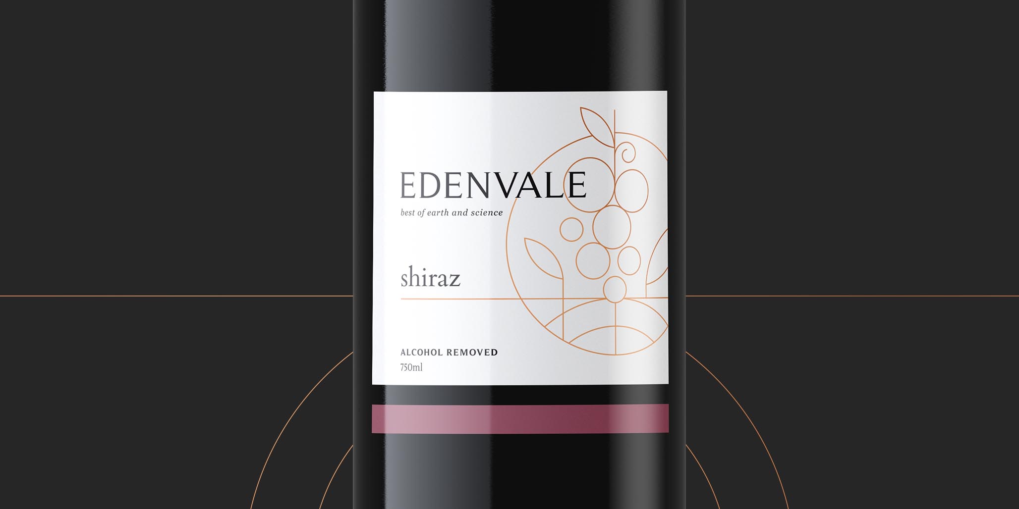 Australian wine label designers, Percept, create branding and packaging design for Edenvale, project image E