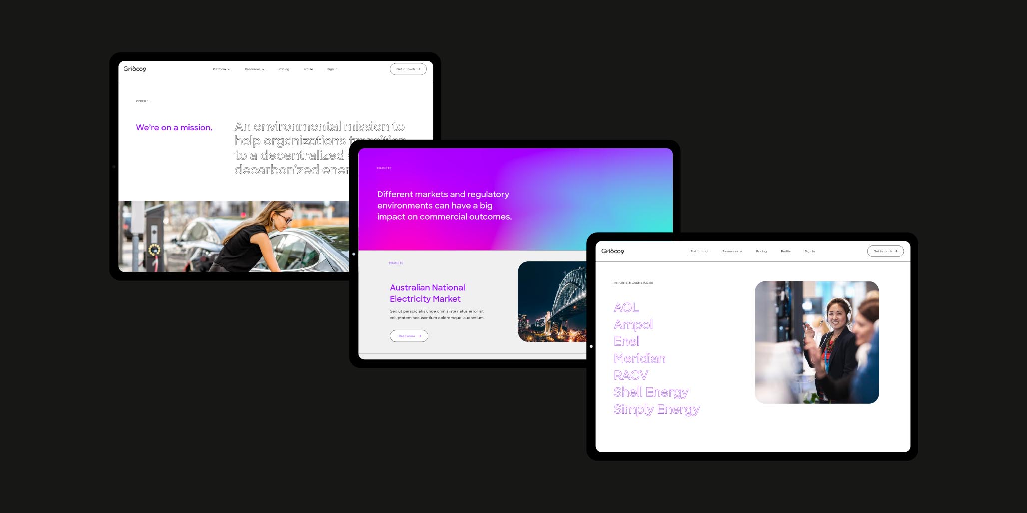 Rebrand for Australian tech company, featuring Brand Positioning, Brand Identity and Digital Branding. Created by the Brand Designers of Percept, image C